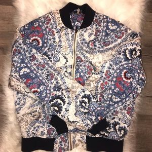 Free people bomber jacket